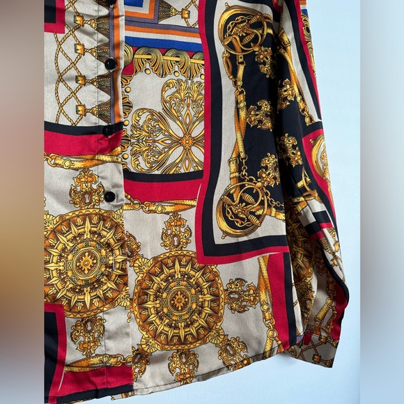 Designer print blouse - Picture 4 of 5